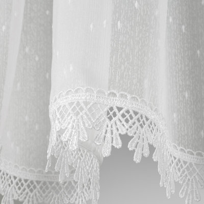 Parksley Semi -transparent Curtains Single Panel