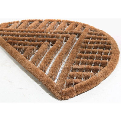 Alyna Non-Slip Geometric Outdoor Doormat