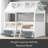 Wood Bed House Bed Frame-2126049804-2126049802
