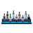 LED Lighted Liquor Bottle Display Bar Shelf RF & App Control 40" 2-Step