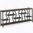 70.9 Inches Industrial Console Table With 4 Tier Storage Shelves For Narrow Entryways And Hallways, Rustic Brown Finish-1765996285