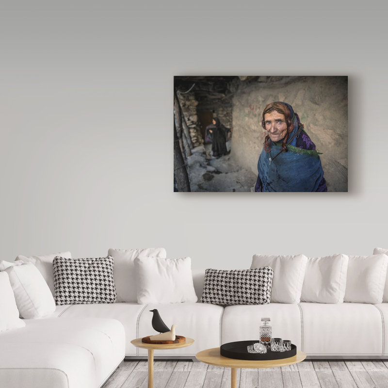 Old Beauty Gallery Wrapped Canvas Art in 19" x 12"