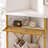 Kempst Corner Accent Cabinet, Farmhouse Corner Side Cabinet with Flip Door Storage, Industrial Triangle Corner Cabinet with Shelf, Rustic Small Space Corner Storage Table for Living Room Bedroom Entryway-2108312730
