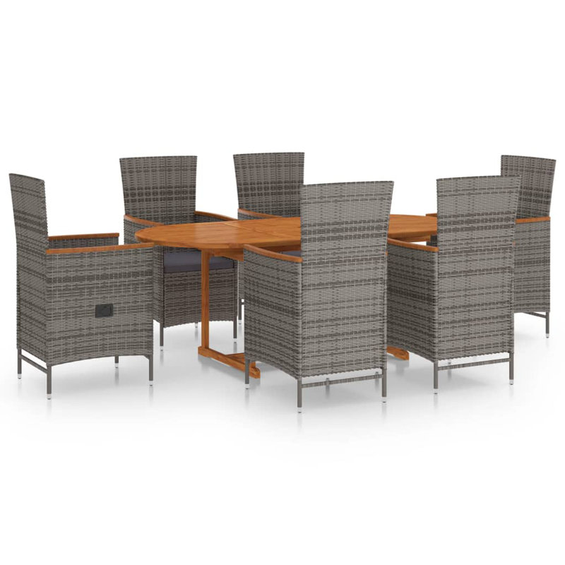 Ensemble repas 6 personnes Toru, gris, gris