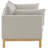 Aldiana 89.5" Linen Textured Fabric Sofa-98536638