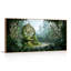 Horloge de la jungle, reproduction d'art sur toile, ensemble de 1-1005741804-1005741808