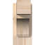 5 1/2"W x 32"D x 32"H Imperial Block Smooth Outlooker, Douglas Fir-112457565-112456853