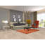 Orange Moroccan Oriental Area Rug 4x6
