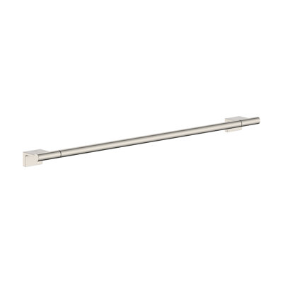 Barre à serviettes 24 po en nickel poli hanstgrohe AddStoris S