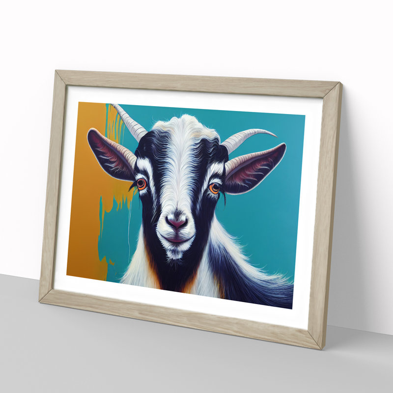 Goat in Colour Vol.2 - Framed Print