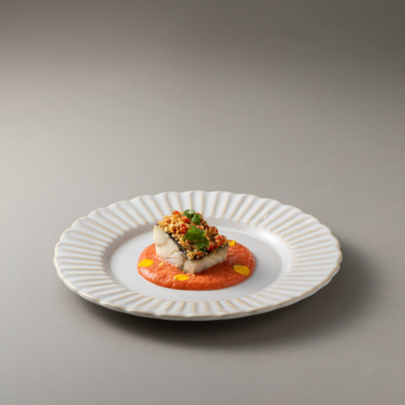 Cristal Handmade Stoneware Dinner Plate