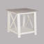 Ensemble de 3 tables basses rectangulaires et 2 tables de bout carrées assorties