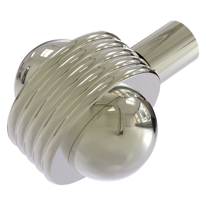Poignée fantaisie 1 1/2", Nickel poli