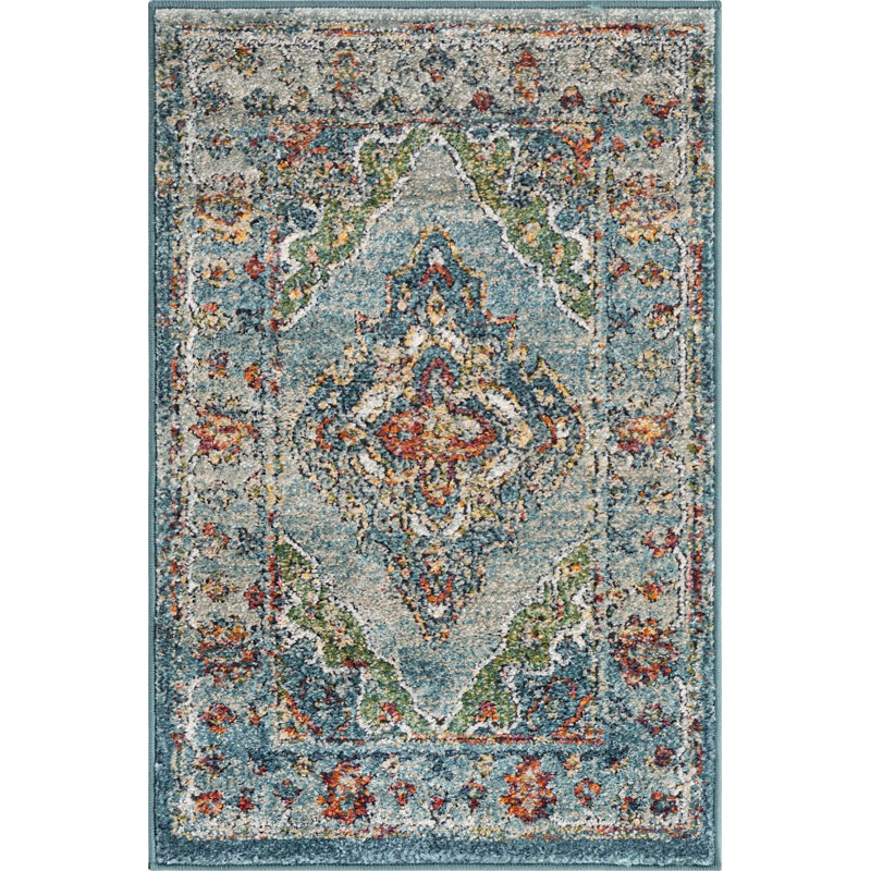 Charian Oriental Indoor Rug, Rectangle 4' x 6'