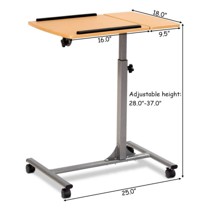 Rylie Adjustable Metal Base Standing Desk