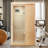 Hemlock Mini One Person Far Infrared Door On The Indoor Sauna Room-114977086