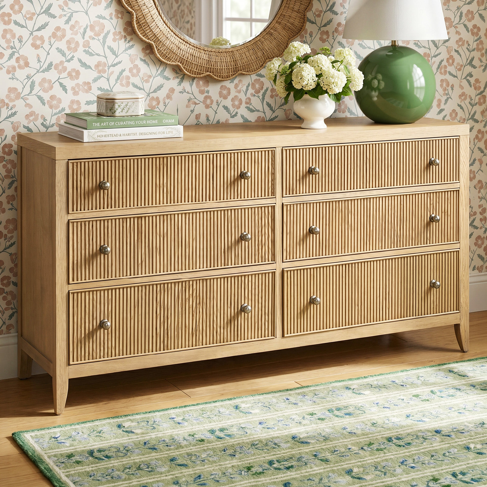 Caterina 6-Drawer Dresser, Skylark