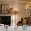 Led Chandelier Bulb Dimmable, Vintage Edison Bulb, C11 Filament Candle Bulb, Amber Glass, Soft White