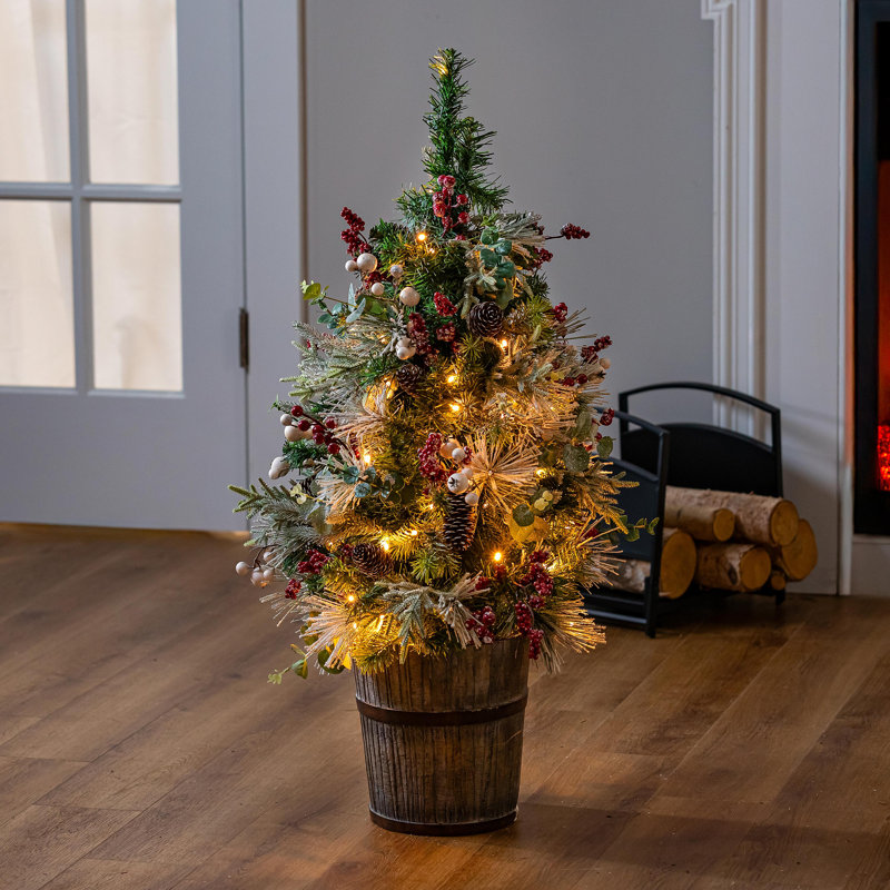 Baie de houx artificielle Winter Grove
