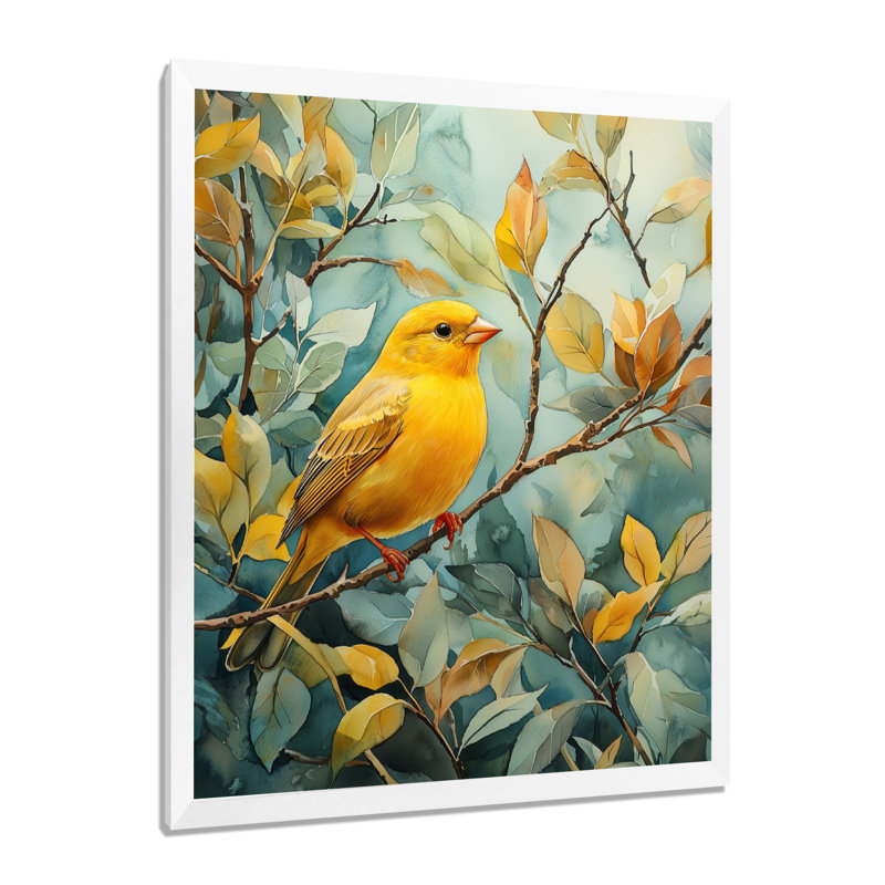 Campbell - animaux, art mural sur toile, H 44 po x l 34 po, Reproduction encadrée d'une seule photo, Blanc
