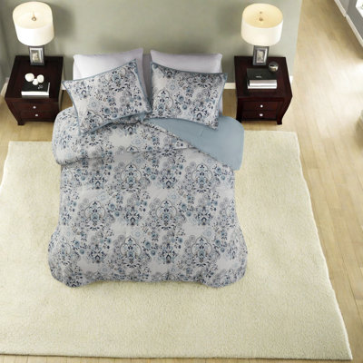 Ensembles de literie en coton confortables, imprimé floral, style maison de campagne pour la maison