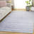 Anatollo Renewal Hand Woven Pet/Cotton Rug in Blue/Ivory-2000920652