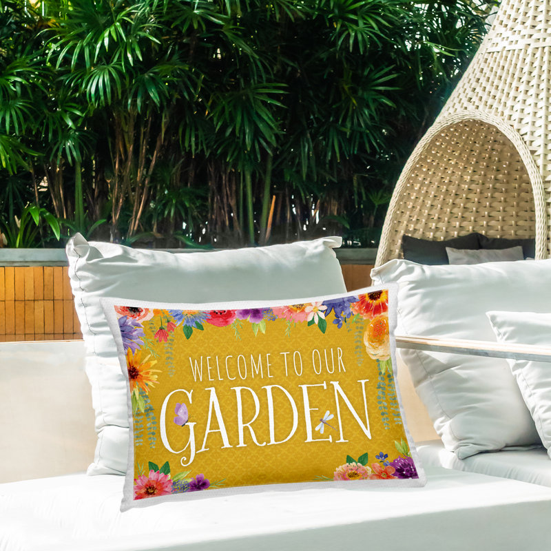 Coussin d'extérieur Garden Welcome