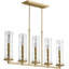 5 - Light Kitchen Island Rectangle Chandelier-1583979814