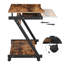 Metal Base Computer Desk
