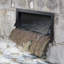 VEVOR 5cm W x 46.5cm L Powder Coated Steel Louver / Gable Vent