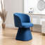 Chaise rembourrée pivotante en velours Dantzler-527819105-511696166