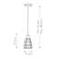 Mailiah 1 - Light Geometric Pendant