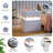 Nightstands set of 2 LED Night Stand-895390484