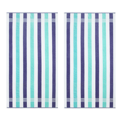 Calvin Klein Cotton 2 Piece Beach Towel Set