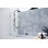 Glass Warehouse 27" W Frameless Shower Bath Fixed Panel