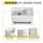 16'' Floating Wall-Mounted Bathroom Vanity with Ceramic Sink