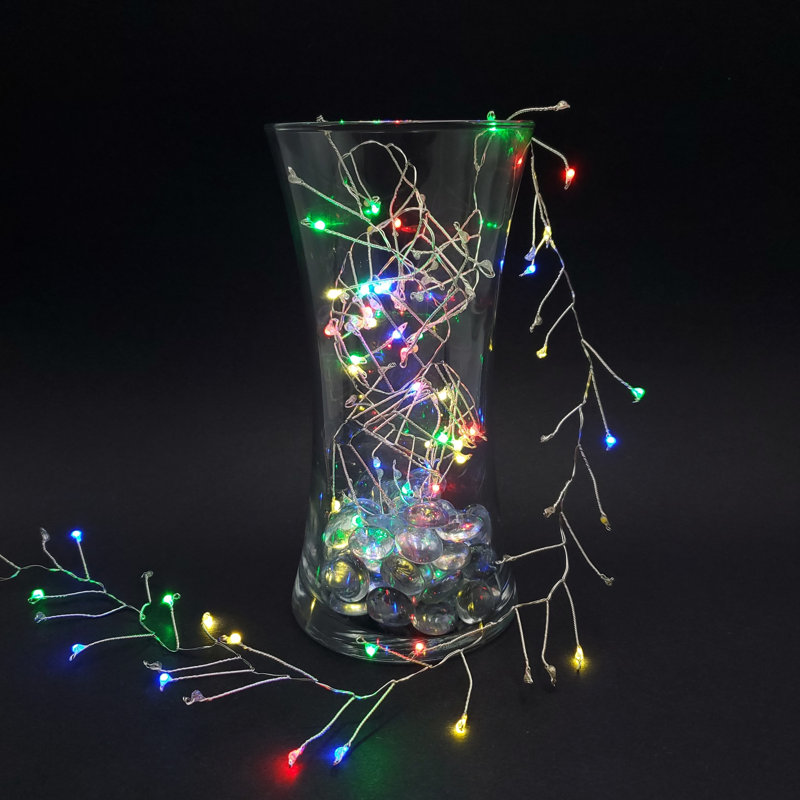 Guirlande de lumières à DEL Seda, Multicolore