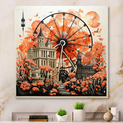 " Coral Ferris Wheel Joyful Spin II "
