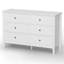Amberrae 6 Drawer 119.4cm W Double Dresser-1932560709