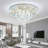 Modern Dimmable Crystal Chandelier-204575313