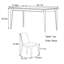 Ensemble de table d'appoint moderne et luxueux-110959966