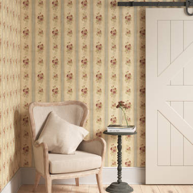 FK26912 - Small Print Floral Wallpaper - Discount Wallcovering