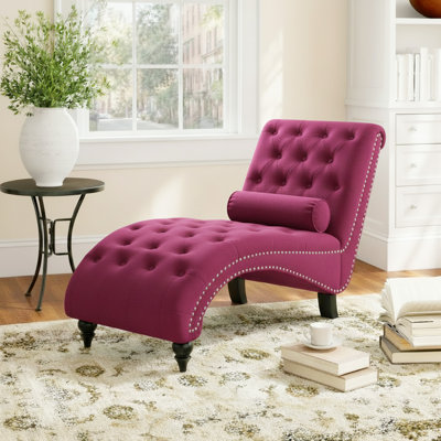 Ameerat Tufted Armless Chaise Lounge