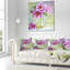 Pivoines mauves dans un vase - coussin à imprimé floral-29883535-29883532