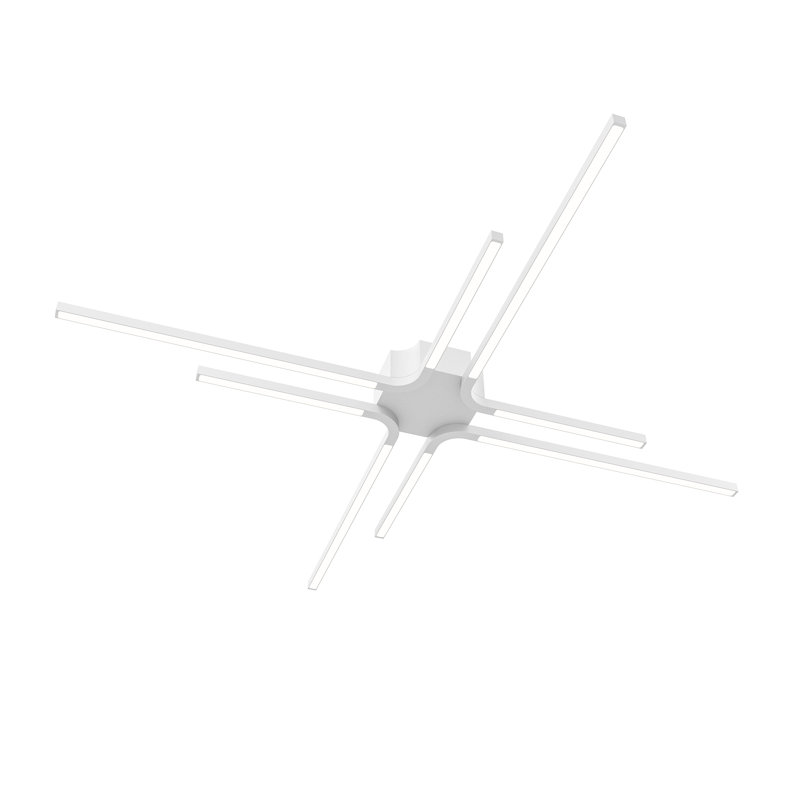 Perryton LED Flush Mount, White