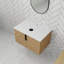 Base de meuble-lavabo flottant de 30 po avec porte à fermeture en douceur