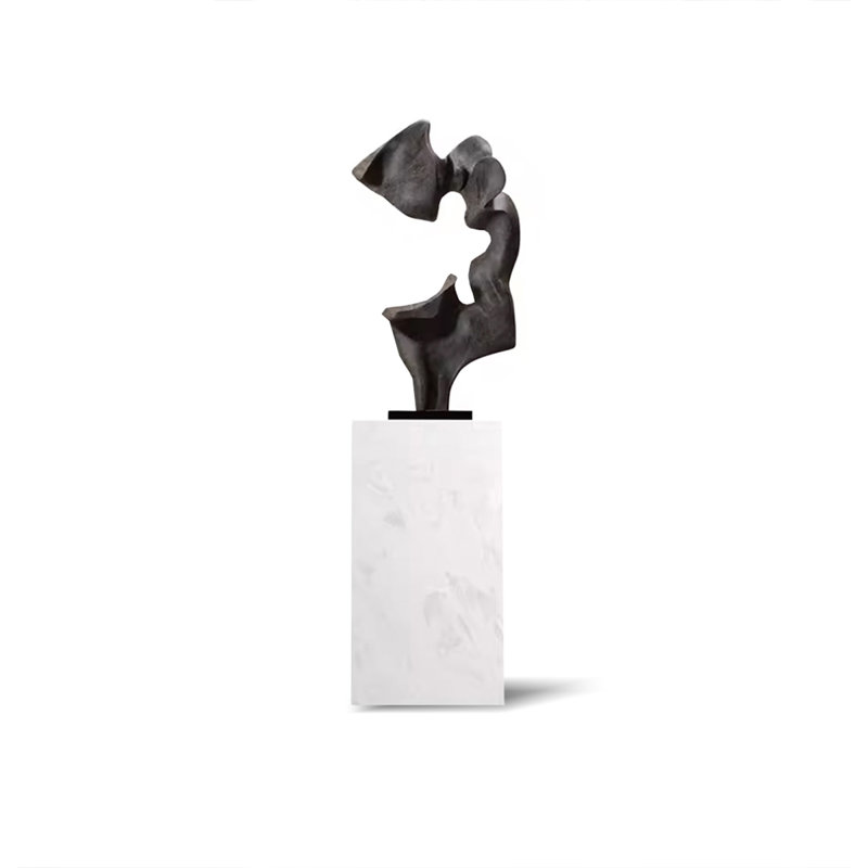 Figurine Creative Sculpture, Blacks Blanc