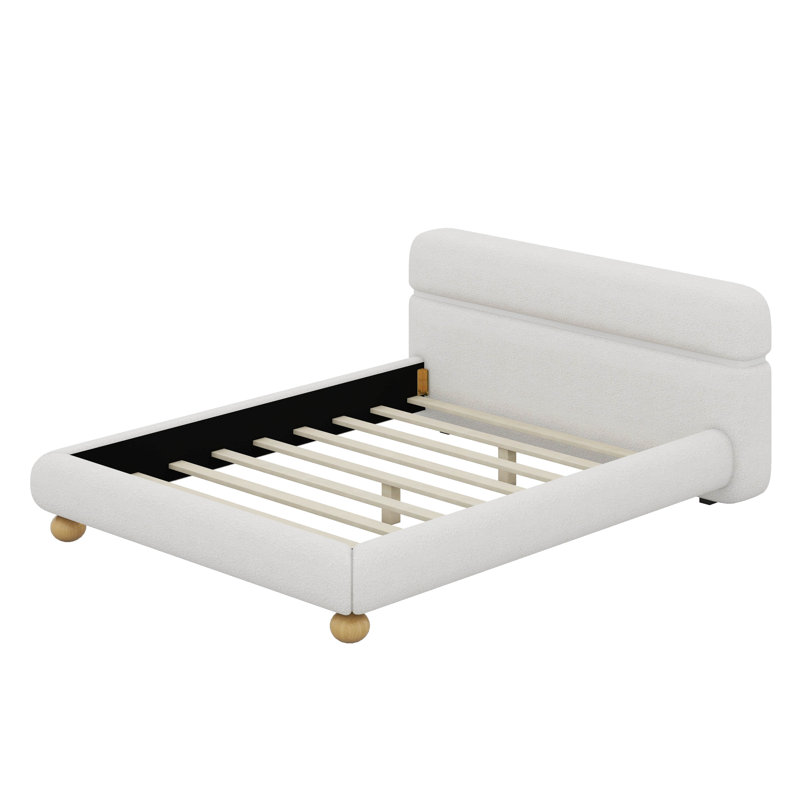 Grand lit tapissier contemporain Horvath