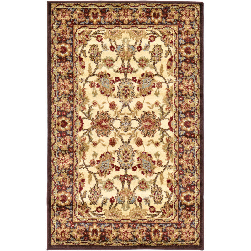 Oriental Area Rug, Rectangle 99 x 160cm