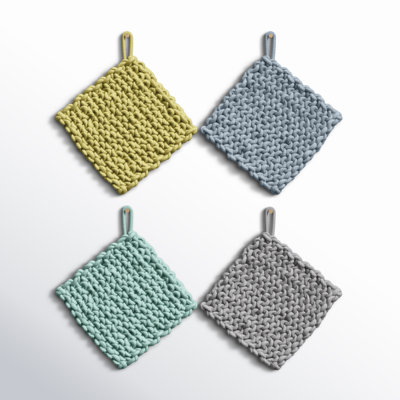 Joss & Main Elodia Cotton Potholder Set